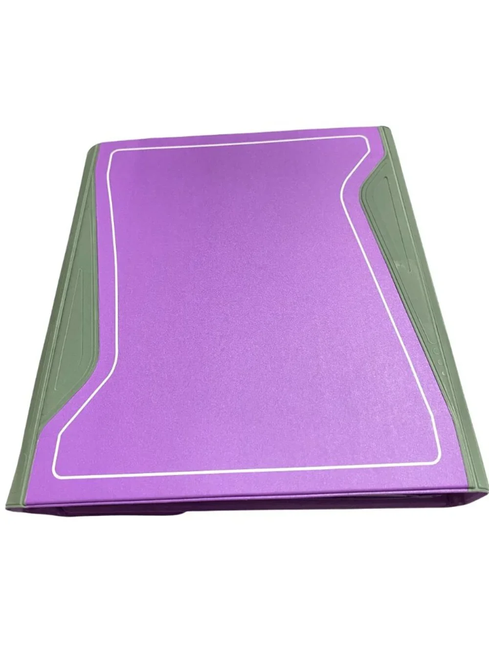 Mead Trapper Keeper Purple Binder Organizer Portfolio with Folders Retro School
